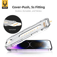 Protection d'Écran, Alignement Automatique pour Installation Rapide, Haute Définition pour iPhone XR, XS, MAX, 11, 12, 13, 14 Plus, Pro Max