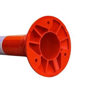 Roadway & Traffic Safety Delineator Posts (10 Pieces)-Reflective Flexible 45 X 8 cm Steel - Product Image 5