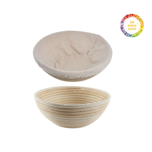 Plateau de service en rotin fabriqué à la main écologique Décor moderne rustique polyvalent pour table à manger - Product Image 1