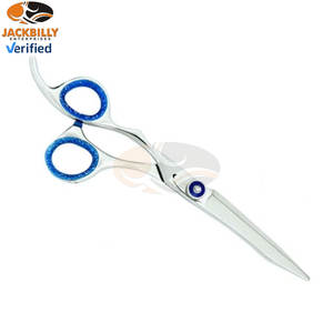 JACKBILLY, nuevas tijeras profesionales para peluqueros, tijeras de peluquero, juego de cortapelos con cuchillas afiladas de colores personalizados - Product Image 6