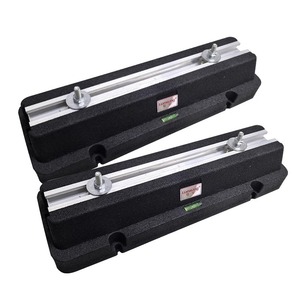 Base anti-vibrations pour climatiseur - Patins en caoutchouc pour réduction du bruit pour climatiseurs centraux et pompes à chaleur à air - Pieds surélevés - Product Image 2