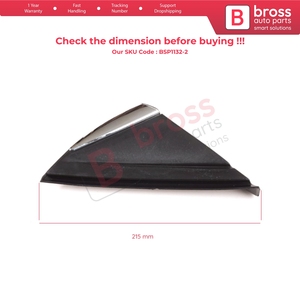 Cubierta Triangular para Espejo Retrovisor Lateral Derecho BSP1132-2 para Megane MK4 2016 en Adelante 638740438R - Product Image 6