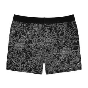 Calzoncillos Boxer de Alta Calidad con Logotipo Personalizado para Hombre, Ropa Interior Tejida Transpirable, Estilo Urbano Clásico, Hecho en Pakistán - Product Image 3