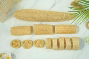 Éponge de bain vietnamienne entière naturelle et biologique, biodégradable, éponge corporelle en vrac, soins de la peau, éponges exfoliantes, tampons à récurer - Product Image 5