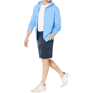 HeavyGSM Best Seller Hombres 100% Algodón Fleece Sudadera con capucha Pantalones de chándal Bordado Estampado sólido Transpirable Cómodo Gran invierno - Product Image 4