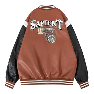 Veste universitaire à broderie 3D pour hommes Veste Letterman stylée Veste d'hiver du fabricant Vente en gros Veste de qualité supérieure - Product Image 5