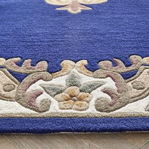 Tapis d'intérieur Abusan, luxe moderne, 200 x 250 cm, fait main, ensemble de tapis, poils courts, résistant aux taches, meilleure offre, décoration de sol pour salon - Product Image 3