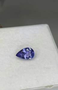 Gema Suelta de Tanzanita Natural de Primera Calidad con Corte Pera Profundo y Alta Transparencia para la Elaboración de Joyería Personalizada de un Proveedor Indio - Product Image 6