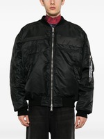 Bomber de basket-ball lettre décontractée du sport en gros Bomber en cuir imperméable brossé pour hommes