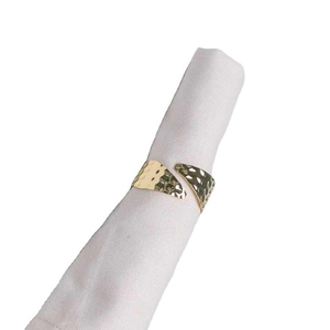 Vente en gros de ronds de serviette dorés pour femmes design de forme ronde en métal anneau doré à prix raisonnable et de bonne qualité - Product Image 5