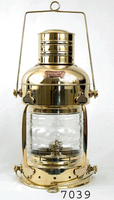 Lampe en laiton Style Vintage nautique indien artisanal lampe à huile en métal et lanterne plus ancienne conception lampe de bateau à huile nautique
