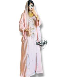 ชุดราตรีผู้หญิงทรงเอไลน์ยาวกรอมพื้น ผ้ากำมะหยี่ ปักลูกปัด แขนยาว สำหรับงานเลี้ยงอย่างเป็นทางการ ผลิตจากโพลีเอสเตอร์ 100% - Product Image 4