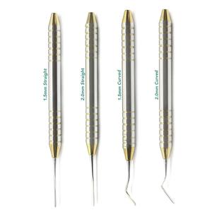 Lot de 4 détartreurs de périotome dentaire PDL Ligament parodontal Extraction atraumatique Instruments dentaires - Product Image 3