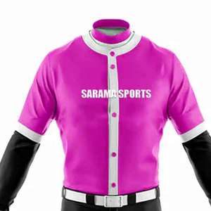 Camisetas de Béisbol Personalizadas al por Mayor, Ropa Deportiva para Hombre, Conjunto de Camiseta de Softbol, Uniforme de Béisbol de Poliéster Sublimado - Product Image 2