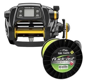 รอกตกปลาไฟฟ้าสำหรับ Tanacom1000รอกสปินนิ่งเกมใหญ่รอกสำหรับล่อเหยื่อที่แสดงภาษาอังกฤษ - Product Image 1