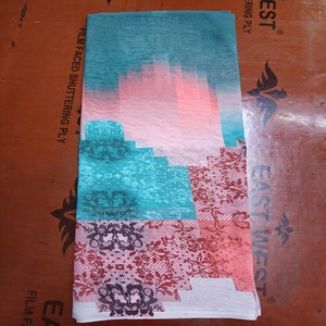 Venta caliente tela impresa Digital de algodón Premium diseño africano moderno para vestidos de novia Sari tejido orgánico precio al por mayor - Product Image 2