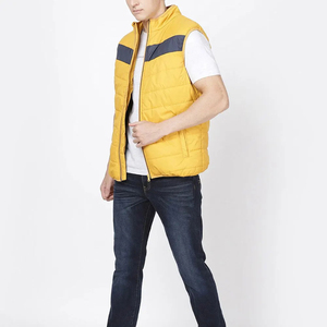 Meilleure vente Gilet d'hiver en nylon et polyester rembourré pour hommes Gilet d'hiver sur mesure pour hommes - Product Image 5