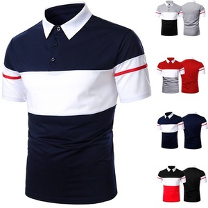 2025 hommes solide Polyester court Golf pour Polo séchage rapide chemise de travail conception personnalisée vente chaude impression Sublimation blanc - Product Image 1