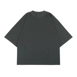 T-shirt pour homme de haute qualité en gros, t-shirt en coton premium pour homme, logo personnalisé imprimé, t-shirt unisexe - Product Image 2