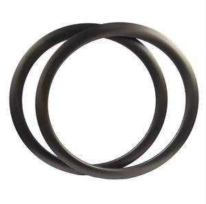 Jeu de roues en carbone 700C, frein à disque entièrement en Fiber de carbone, jantes de vélo de route en gravier de 25mm de largeur - Product Image 6
