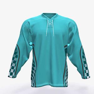 Camiseta de hockey Unisex transpirable de alta calidad, ropa deportiva de salida de fábrica con sublimación personalizada para equipos de hockey sobre hielo de hombres - Product Image 6