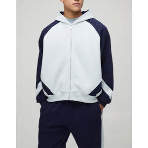 2025 approvisionnement direct d'usine confortable respirant hommes formation survêtement motif solide deux pièces survêtement ensembles pour l'hiver nouveau - Product Image 3