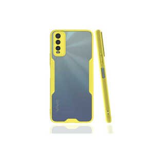 Coque souple en TPU et PC pour Vivo Y11S Y19 V23E A34-JoieCreatif Parfe, étui jaune - Product Image 1