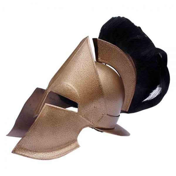 300 Movie Spartan Medieval Helmet with Stand High Carbon Steel Viking Helmet Fully Functional Adult Size Helmet by Edge Knives