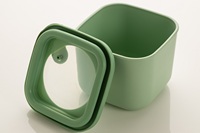 Conteneur de stockage alimentaire en plastique de qualité alimentaire sans BPA, design moderne personnalisé, compatible micro-ondes, pour une utilisation efficace en cuisine