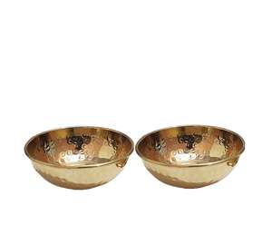 Laiton martelé bol décoratif fait à la main pendaisons de crémaillères mariages ou occasions festives - Product Image 5