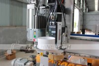Máquina Router CNC para Trabajar Madera 1325, Router para Grabado 3D con Sistema LNC, 12 Herramientas, ATC Lineal, para Fabricación de Muebles de Madera
