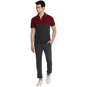 Le Pakistan a fait votre propre conception de logo hommes polos meilleure qualité respirant polos dernière conception en gros polos - Product Image 3