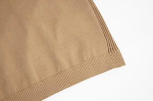 Maglione Marrone Personalizzabile ODM per <span class=keywords><strong>Uomo</strong></span>, 100% Cotone Lavorato a Maglia, <span class=keywords><strong>Manica</strong></span> Corta, Stile Maturo - Product Image 5