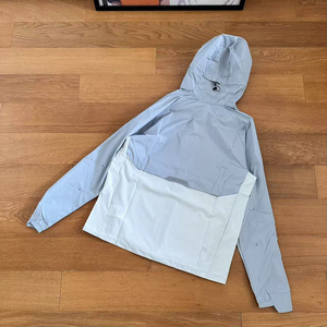 Latest Design Summer Thin Sportswear Clothing Men's Large Size Windbreaker <b>Jackets</b> Mesh <b>Lining</b> Nylon Breathable Windproof <b>Jacket</b> - Product Image 3