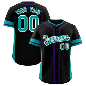 100% Polyester personnalisé imprimé nom numéro et Logo Sublimation Baseball Jersey pour hommes fait par cintre Impex - Product Image 3