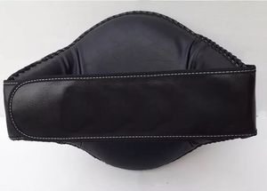 MMA Belly Pad Muay Thai Belly Pad Color Negro Cuero Genuino - Product Image 2