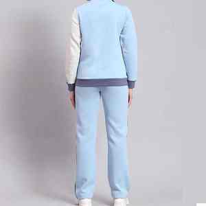 Chándal de lana transpirable para mujer, con cuello con capucha, patrón sólido, opciones de talla grande para el invierno, el mejor servicio OEM de alta calidad - Product Image 3