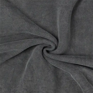 Alta calidad OEM pulóver liso teñido felpa en blanco negro cuello redondo algodón personalizado sudaderas con capucha cuello redondo sudadera para venta al por mayor - Product Image 6