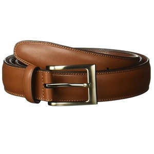 Cinturón genuino de cuero negro y marrón universal de doble cara Cinturón de negocios informal de moda para hombres - Product Image 1