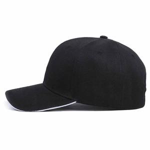 Gorra de béisbol deportiva bordada con logotipo personalizado técnica de bordado a mano estilo liso ajustable al por mayor - Product Image 4