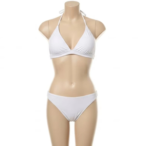 ชุดว่ายน้ำบิกินี่โพลีเอสเตอร์ปลอดสารพิษ เนื้อผ้านุ่ม แห้งเร็ว สวมใส่สบาย เหมาะสำหรับชายหาด สระว่ายน้ำ วันหยุดฤดูร้อน ชุดว่ายน้ำสั่งทำ - Product Image 4