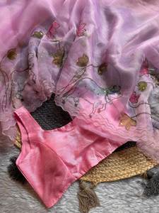 ชุดส่าหรีผ้าไหมคุณภาพสูงสำหรับงานแต่งงานคอลเลกชันส่าหรีแบบดั้งเดิมของอินเดีย - Product Image 5