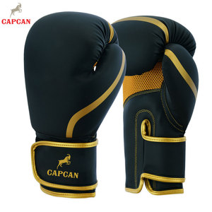 Guantes de Boxeo de Cuero con Agarre Fuerte, Características de Absorción de Humedad y Ecológicas para Entrenamiento Profesional y Mejora de Habilidades - Product Image 2