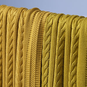 100% Tencel Lenzing Lyocell Mathilda Manta 150X200 Cm Crochet Cable Knit Manta Textil para el hogar Edredón Manta Set - Product Image 2