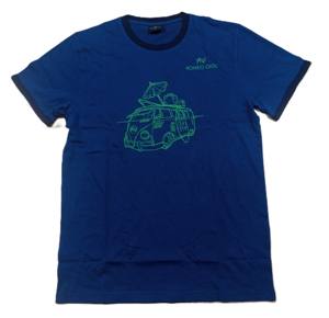 T-shirt d'été imprimé décontracté à manches courtes et col rond pour hommes pour un usage quotidien en plein air - Product Image 4