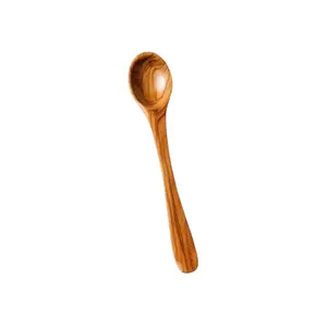 Coffee/tea long spoons small cheap coffee table set kitchen and home accessories gift set olive wood spoons hot sale tea spoon.