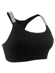 Pakistán hizo nuevo diseño ropa de entrenamiento mujeres Fitness Bra mejor calidad 100% acanalado mujeres Fitness Bra 2025 - Product Image 4