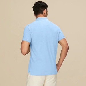 เสื้อยืดโปโลแบบแห้งเร็วระบายอากาศได้ดี11สีพื้นพิมพ์ลายสำหรับใส่ออกกำลังกาย - Product Image 6
