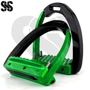 Estribos de Seguridad de Alta Calidad, Premium, Cómodos y Duraderos, Equipo de Equitación Ligero de Aluminio, Personalizables para Uso Ecuestre - Product Image 2