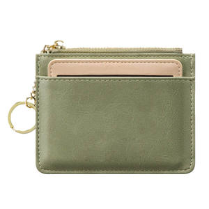 2024 Women's High-End Luxury <b>Genuine</b> <b>Leather</b> <b>Wallet</b> with RFID Zipper Closure Purse Long Lady Style Cash Handmade Logo Pattern - Product Image 5